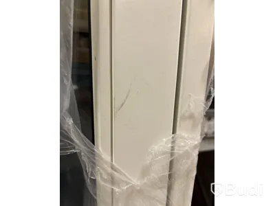 ALTANDÖRR SOLID ELEMENTS VHED 3-GLAS TRÄ VIT 8X20 VÄNSTER