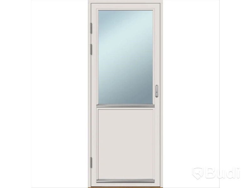 ALTANDÖRR SOLID ELEMENTS VHED 3-GLAS TRÄ VIT 8X20 VÄNSTER