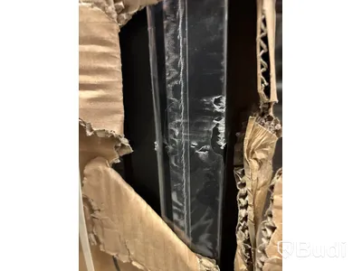 DUSCHDÖRR SCANBAD/DANSANI FLEXI A90 SLAGDÖRR KLARGLAS 90CM SVART