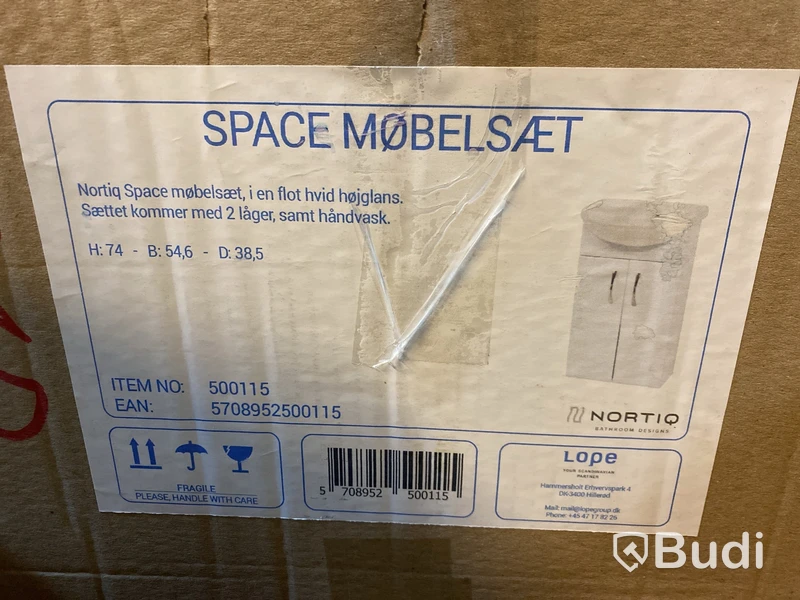 KOMMODPAKET NORTIQ 40 CM VIT