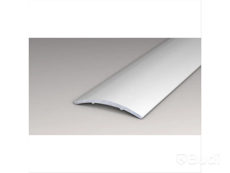 10 st. ÖVERGÅNGSPROFIL LOGOCLIC, 130 Universal, självhäftande, 3 x 30 x 1000 mm, silverfärgad