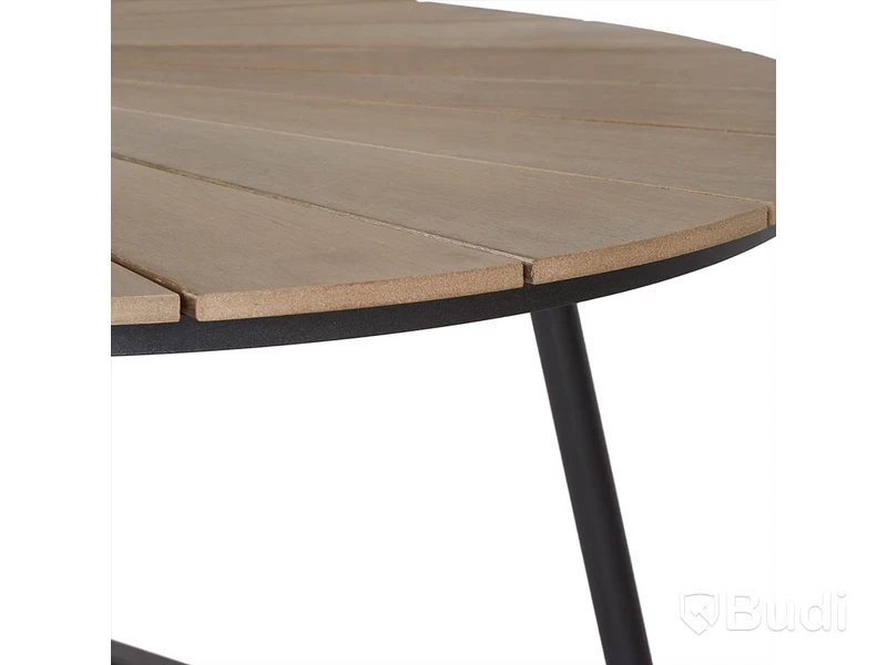 Utebord ENVY DESIGN Daniel, Svart/Cappuccino