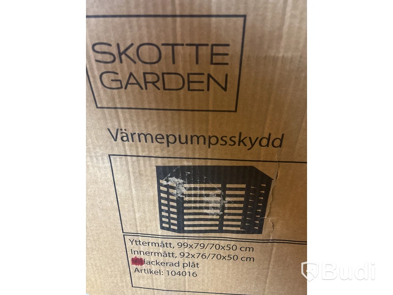 VÄRMEPUMPSKYDD SKOTTE GARDEN VÄRNA GRÅ