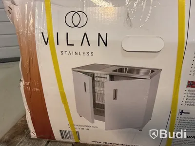 TVÄTTBÄNK VILAN STAINLESS VTB10 VIT