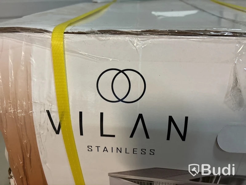TVÄTTBÄNK VILAN STAINLESS VTB10 VIT