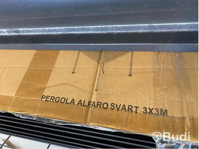 RESERVDELAR TILL SUNFUN PERGOLA ALFARO 3X3M SVART