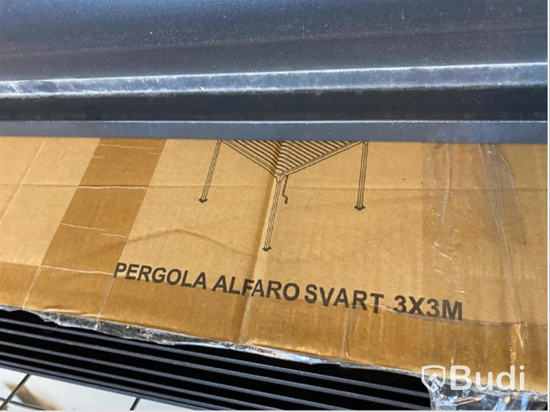 RESERVDELAR TILL SUNFUN PERGOLA ALFARO 3X3M SVART