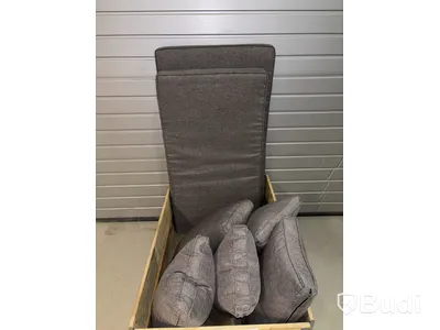 2 st. Dynor inkl. kuddar för utomhusbruk