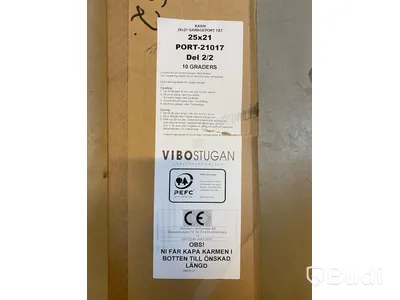 KARM TILL GARAGEPORT VIBOSTUGAN 10-GRADERS 25X21