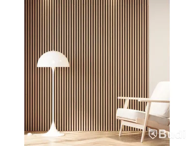 AKUSTIKPANEL BATH DELUXE VASABERG 2400X520X18MM LJUS EK