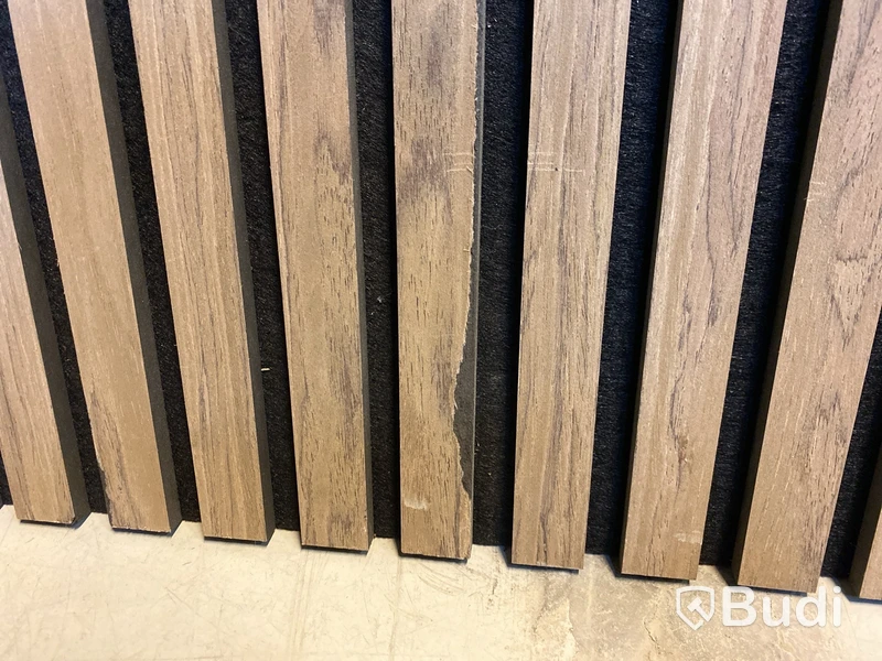 AKUSTIKPANEL B!DESIGN SVENDBORG VALNÖT 2400X520X18MM