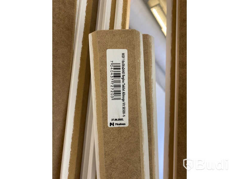 ca 80 st. TAKLIST MOELVEN REGINA ALLMOGE VIT 16X56X2440MM