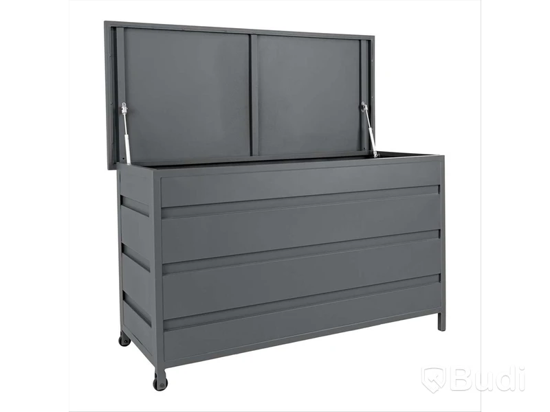 Dynbox House Nordic, Cassis, grå aluminium 240l