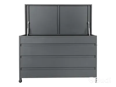 Dynbox House Nordic, Cassis, grå aluminium 240l