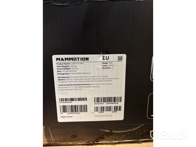 Robotgräsklippare MAMMOTION, Luba mini awd 800 -RESERVDELSOBJEKT