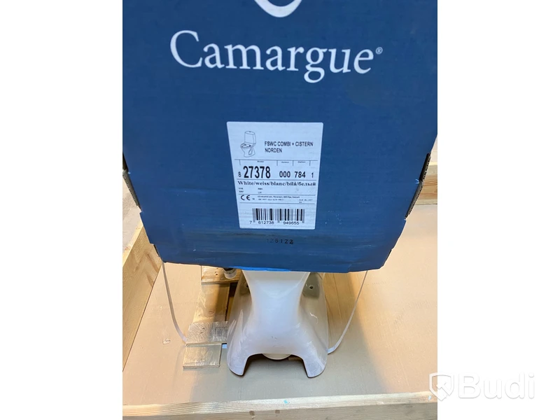 Toalettstol Camargue FSWC COMBI + CISTERN NORDEN VIT
