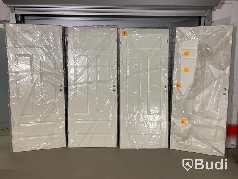 4 st. INNERDÖRR SOLID ELEMENTS NORGE BASIC VIT 9X21