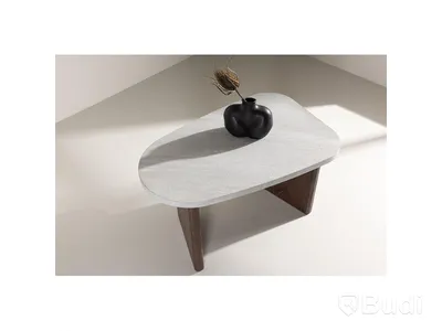 SIDOBORD VENTURE HOME GRÖNVIK OVAL 70X45CM LJUSGRÅ