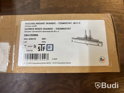 Dushblandare Gustavsberg, Skandic pip ner, cc40, krom