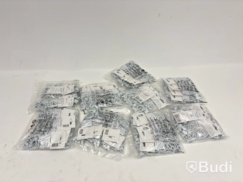 RING DB MED KLÄMMA Ø19MM VIT