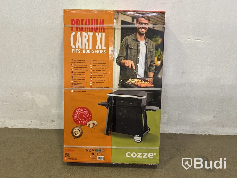 Grillvagn med sidobord Cozze, Premium XL, passar till 800-serien