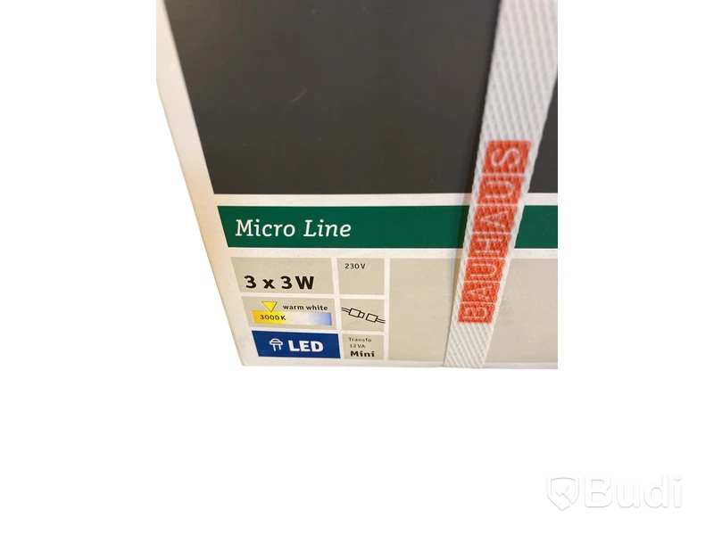 LED Spotlight Paulmann, Micro Line 3-pack, 3W