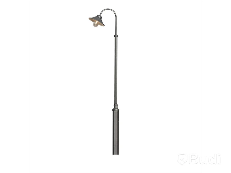 Lykta Konstsmide VEGA E27 svart, exkl. stolpe