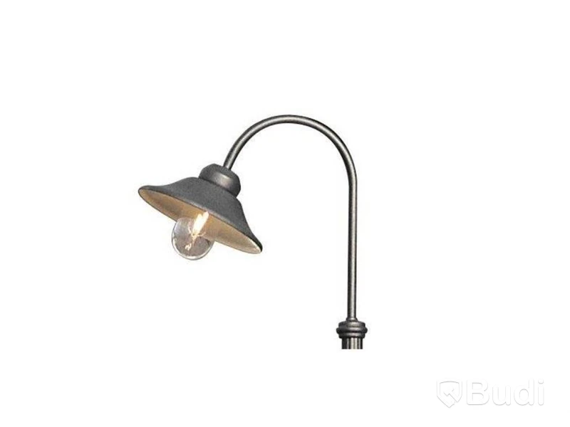 Lykta Konstsmide VEGA E27 svart, exkl. stolpe