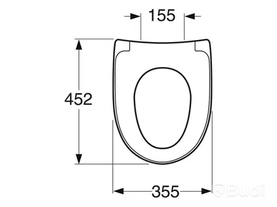 TOALETTSITS GUSTAVSBERG NAUTIC, 9M26S901 HÅRDSITS SC/QR VIT