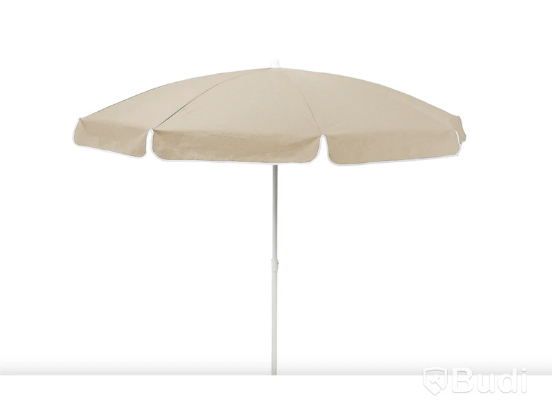 3 st. Parasoll Hillerstorp i stål och beige polyester 180 cm
