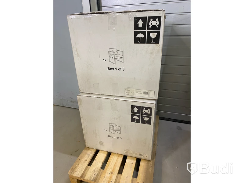 UTEMÖBLER SENSUM SKEPPARHOLMEN ALUMINIUM SVART