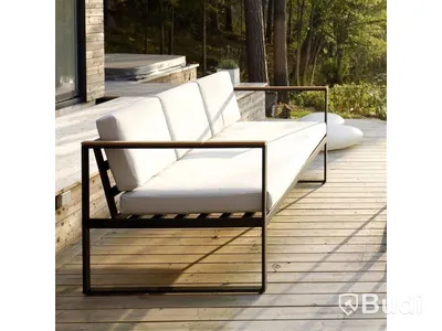 SOFFA OCH 2 ST. SOFFBORD SENSUM, HASSELUDDEN, TEAK SVART