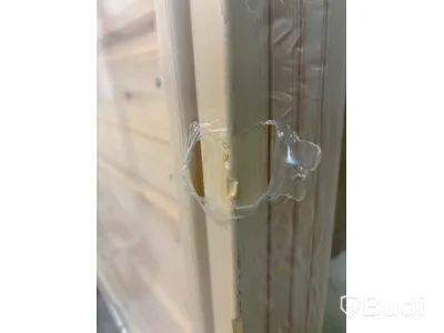 KALLFÖRRÅDSDÖRR VIBOSTUGAN 8X19 HÖGER RAK PANEL 10°