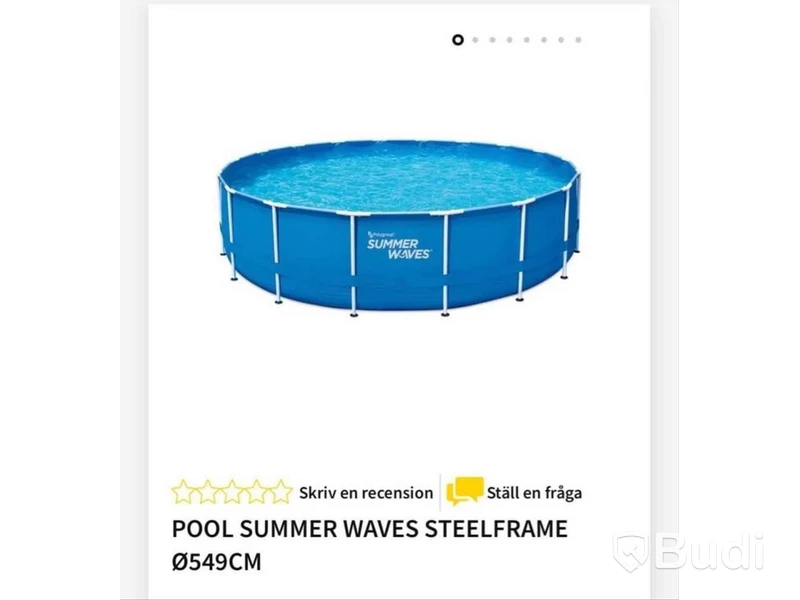 2 st. Pool liner till Summer Waves Pool Action Frame diameter 549 cm – RESERVDELSOBJEKT