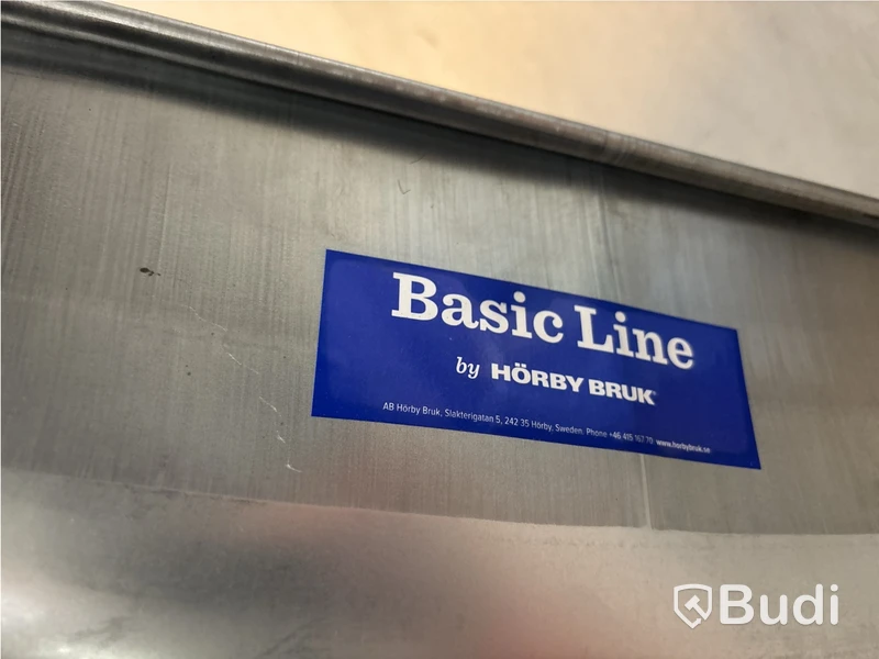 2 st. Plåtkorgar till skottkärra Hörby Bruk, Basic Line