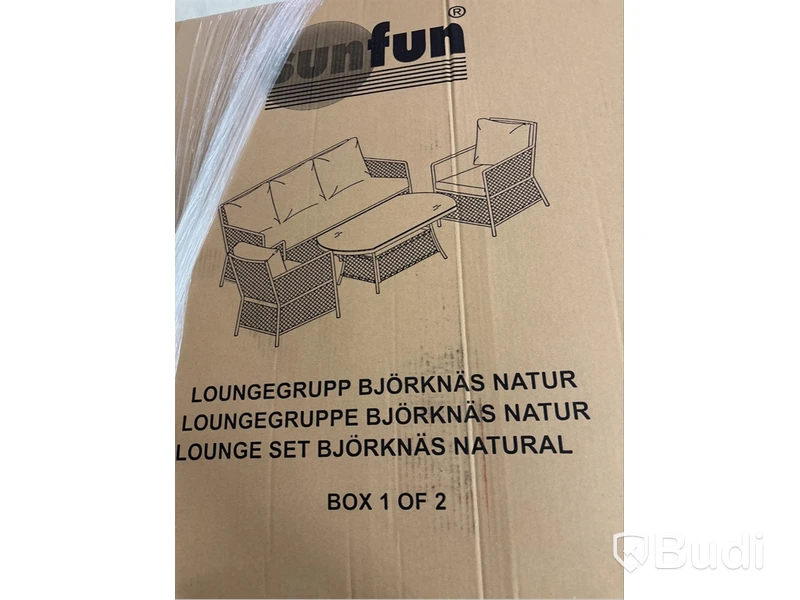 SOFFGRUPP SUNFUN BJÖRKNÄS KONSTROTTING NATUR