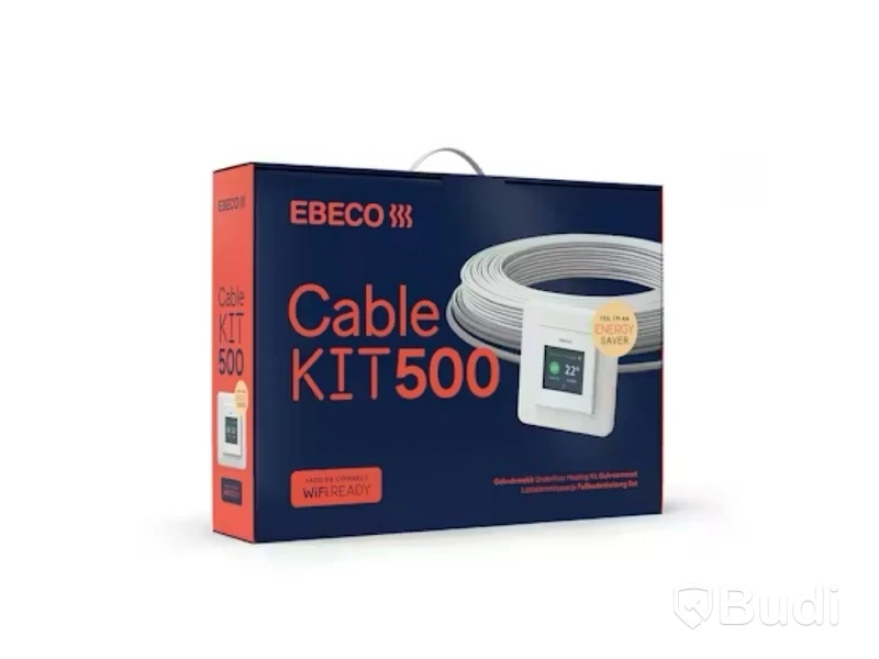 Golvvärmekit Ebeco, Cable Kit 500, 1380 W