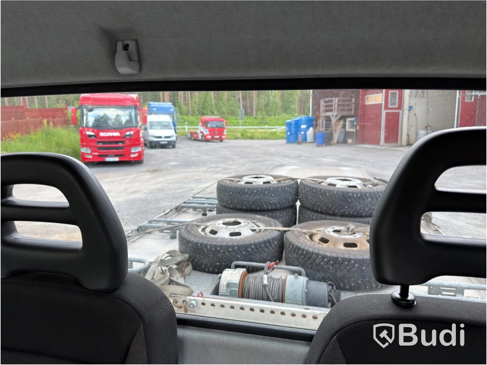 Biltransport Iveco Daily 40-180 - Släp Veldhuizen P47-2  – Automat – 2022