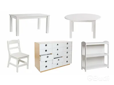 Large lot of brand-new preschool furniture