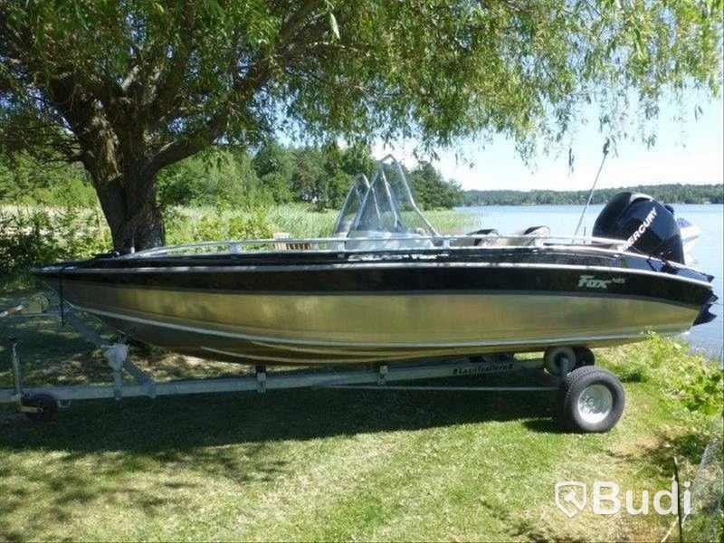 Aluminiumbåt Silver Fox 485R, 50 hk -2009 inkl. trailer