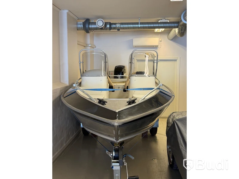 Aluminiumbåt Silver Fox 485R, 50 hk -2009 inkl. trailer