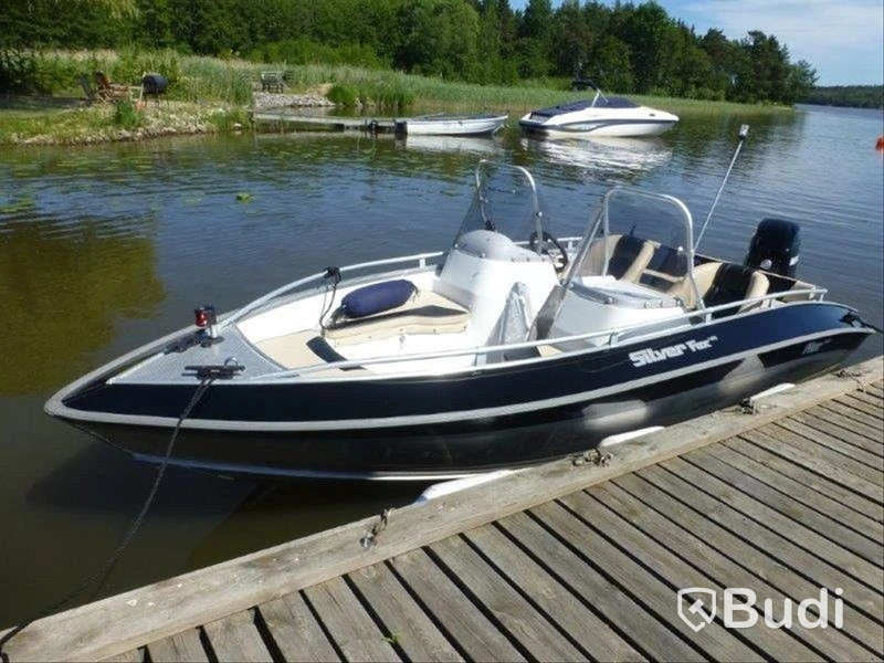 Aluminiumbåt Silver Fox 485R, 50 hk -2009 inkl. trailer