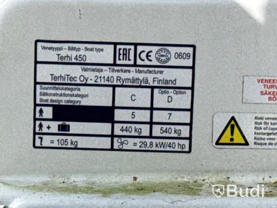 Styrpulpet Terhi 450, 30hk -2021