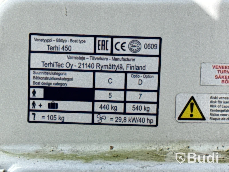 Styrpulpet Terhi 450, 30hk -2021