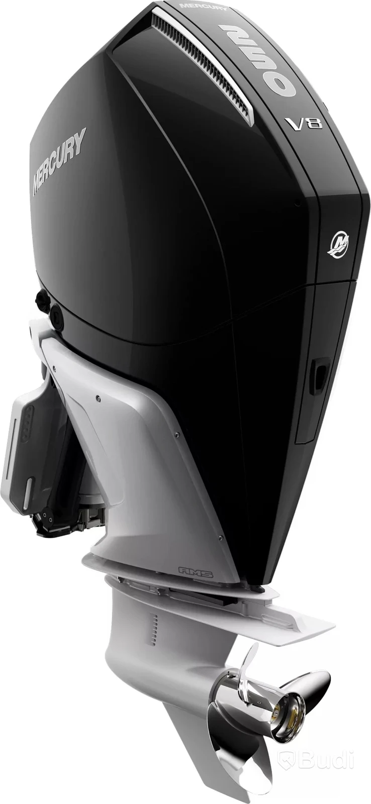 (NEW) Mercury V250 hp V8 AM DS Outboard Engine | V250 XL AM DS. New price: approx. SEK 300,000