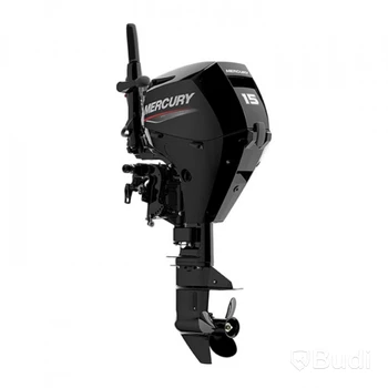 Utombordsmotor Mercury F15ELH, lång rigg, elstart, rorkult (15hk). Nypris: ca 38 000 kr
