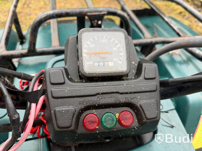 Yamaha Big Bear 350 4x4, YFM350FW, 1995, med snöplog