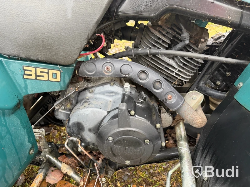 Yamaha Big Bear 350 4x4, YFM350FW, 1995, med snöplog