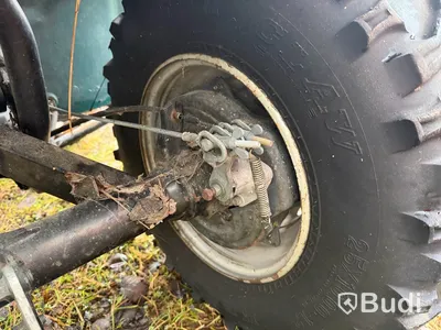 Yamaha Big Bear 350 4x4, YFM350FW, 1995, med snöplog