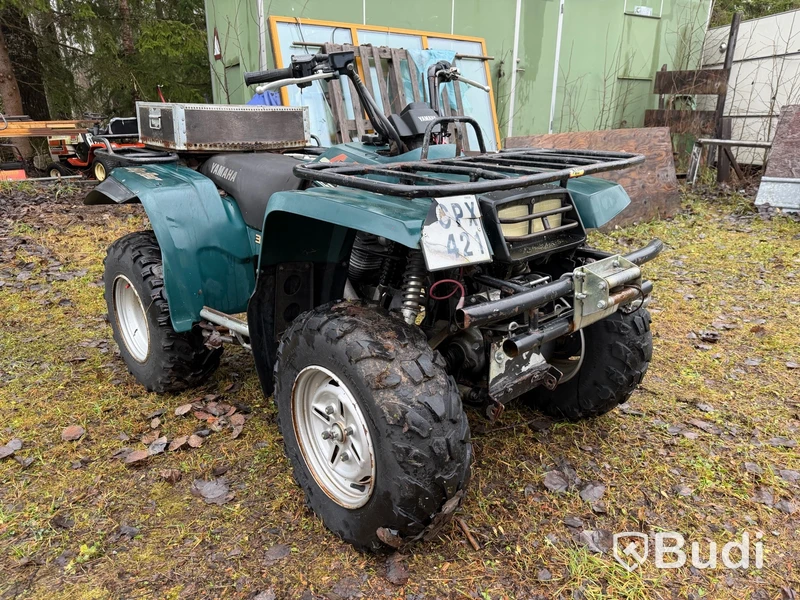 Yamaha Big Bear 350 4x4, YFM350FW, 1995, med snöplog
